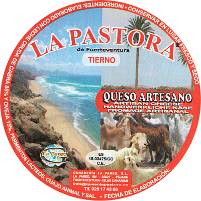 Queso tierno elaborado con leche cruda de cabra y oveja La Pastora